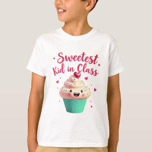 Camiseta Criança mais doce na escola