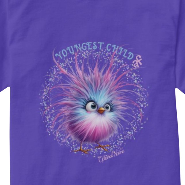 Camiseta CRIANÇA MAIS NOVA af (Youngest child af t shirt.  Sibling humor.)