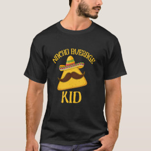 Camiseta Criança Mexicana Cinco de Mayo Menino Médio Nacho
