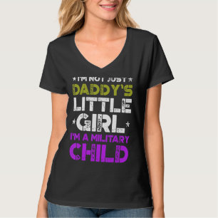 Camiseta Criança Militar Mês Roxo Pequeno