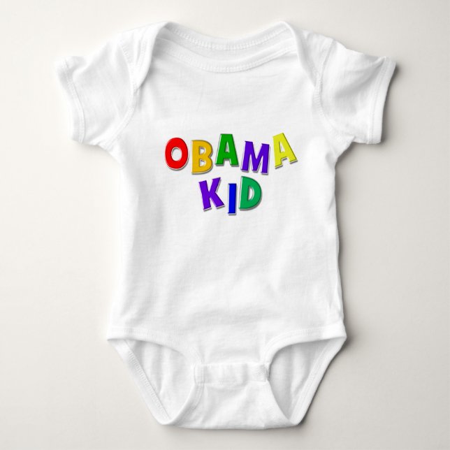 Camiseta Criança Obama (Frente)