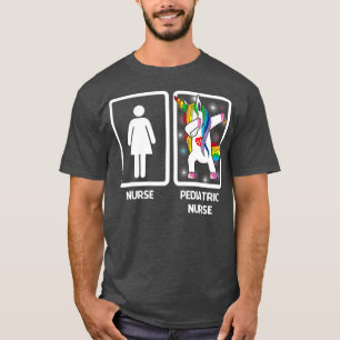 Camiseta Criança Pediátrica Unicórnio Dabbing Funny Dabb