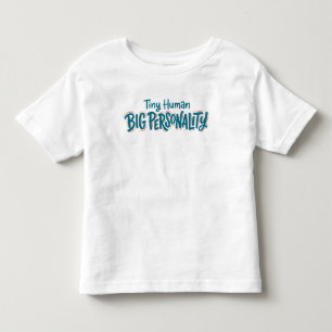 Camiseta Criança Pequena Grande Personalidade