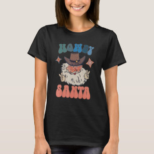 Camiseta Criança Retrora Papais noeis de Natal Papais noeis