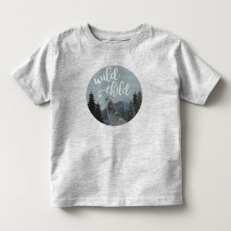 Camiseta Criança selvagem T da criança