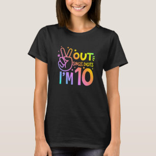 Camiseta Crianças 10º Aniversário, Solteiro de Resgate de P