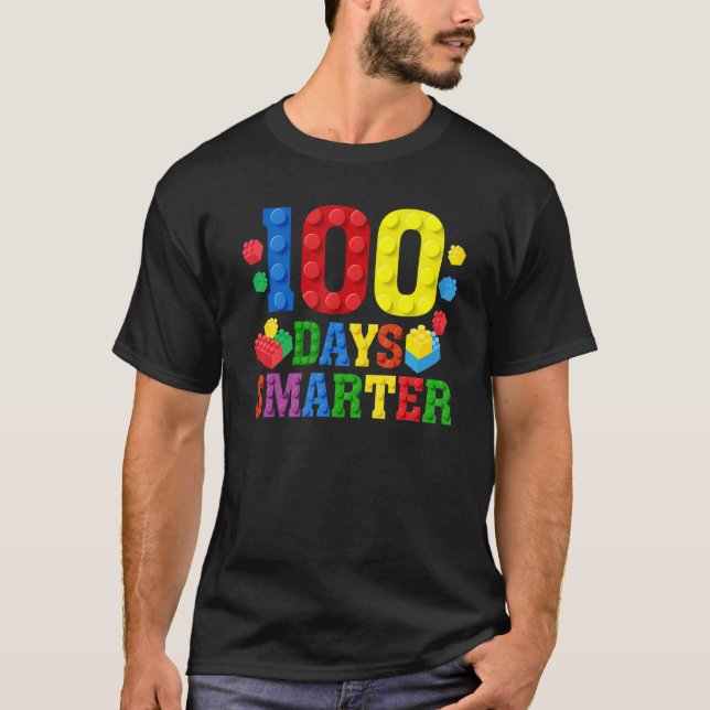 Camiseta Crianças 100 Dias De Figurino Escolar Para Meninos (Frente)