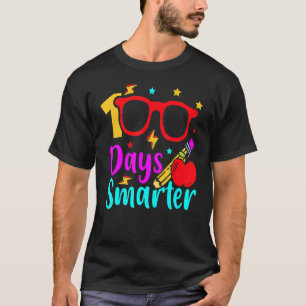 Camiseta Crianças 100 dias mais espertas Meninas 100 Dia da