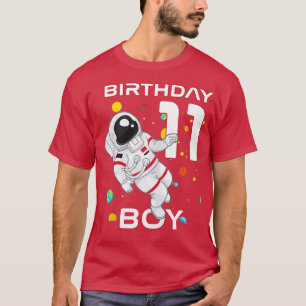 Camiseta Crianças 11 Astronauta de aniversário de 11 anos