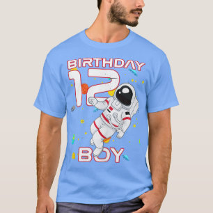 Camiseta Crianças 12 Astronauta de Astronauta de 12 Anos
