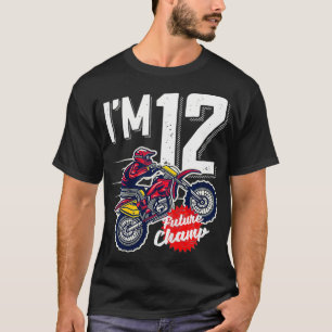 Camiseta Crianças, 12, Passagem de Aniversário, Sujeira, Fu