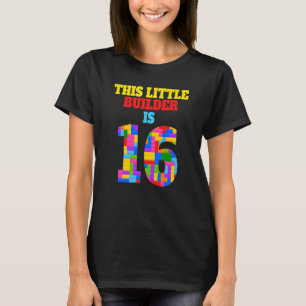 Camiseta Crianças 16º aniversário Criador de 16 anos Menina