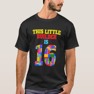 Camiseta Crianças 16º aniversário Criador de 16 anos Menina