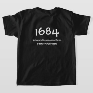 Camiseta Crianças 1684 Tee