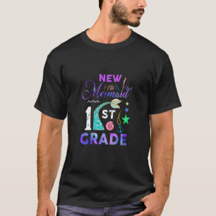 Camiseta Crianças 1rua Grau Sereia Cute Girls Princess Firs