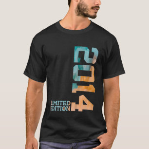 Camiseta Crianças 2014 8 ANOS 8 ANOS 8.o ANIVERSÁRIO