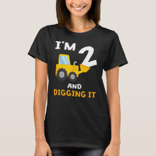 Camiseta Crianças 22 anos 2 anos 2 anos 2 anos de construçã