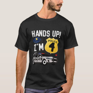 Camiseta Crianças: 4º Aniversário do Poli