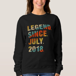 Camiseta Crianças 4. Aniversário 4 anos Legenda desde 2 de