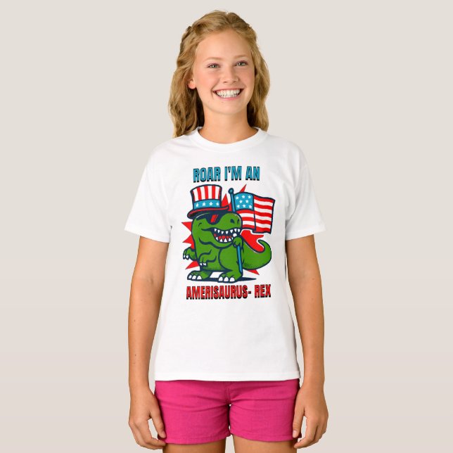 Camiseta Crianças 4 de julho (Frente Completa)