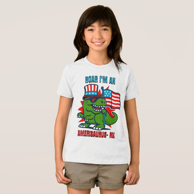 Camiseta Crianças 4 de julho (Frente Completa)