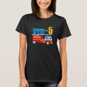 Camiseta Crianças 5 Aniversário 5 Cinco Anos Toddler Bombei