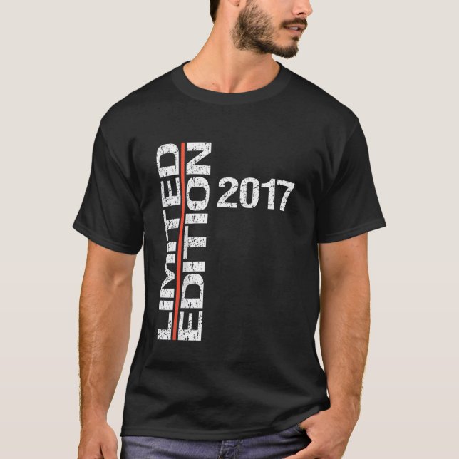 Camiseta Crianças 5 Birthday Boy 2017 (Frente)