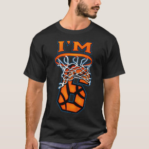 Camiseta Crianças, 6, Basquete De Aniversário, Eu Sou 6 Gar