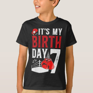 Camiseta Crianças 7 Boxday Boxday Garoto de 7 Anos