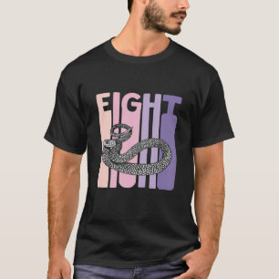Camiseta Crianças 8º Aniversário Garota Cobra Pet Reboqu