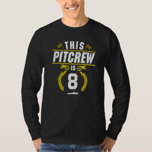 Camiseta Crianças 8. º aniversário Este Carro-Pessoal Tem 8
