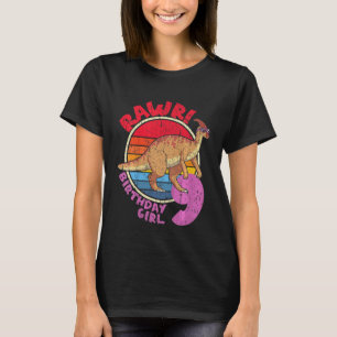 Camiseta Crianças, 9º Aniversário, eu Rawr! Parasaurolophos