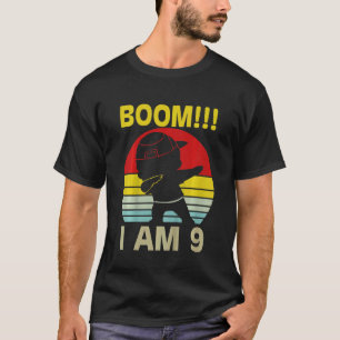 Camiseta Crianças 9 Crianças de aniversário 9 anos 9criança