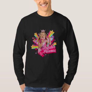 Camiseta Crianças Adoram Diana Popstar Princesa Crianças
