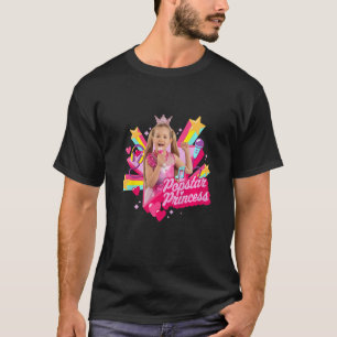 Camiseta Crianças Adoram Diana Popstar Princesa Crianças