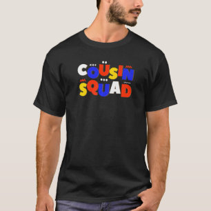 Camiseta Crianças Adultas Da Família De Tripulantes De Cous
