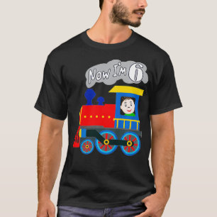 Camiseta Crianças, agora sou 6 fofinhos e engraçadinhos.