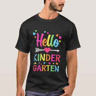 Camiseta Crianças Alô Esquadrão Do Jardim De Infância Meu P