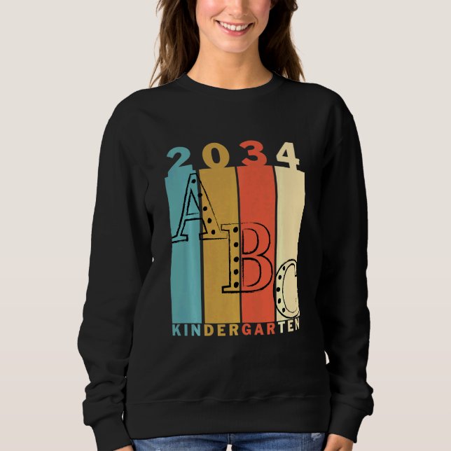 Camiseta Crianças Alô Jardim de Infância 1rua De Volta Para (Frente)