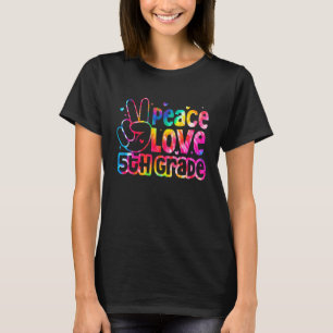 Camiseta Crianças Alô Peace Love 5 Garotas De Volta Para