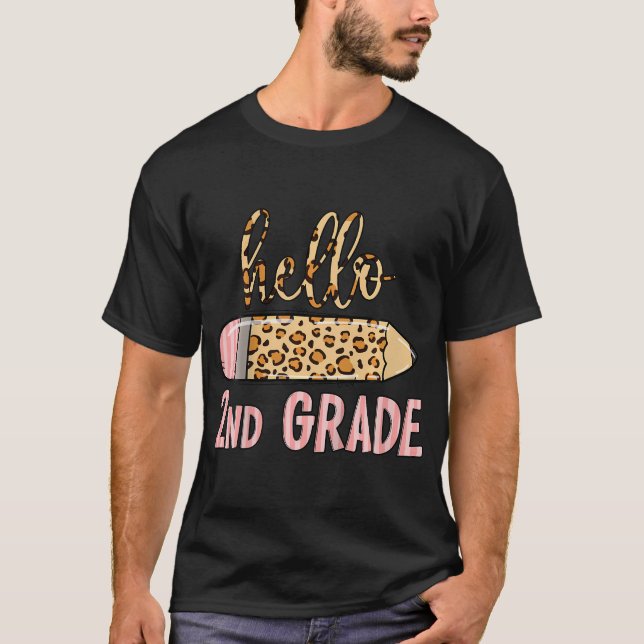 Camiseta Crianças Alô Segundo Grau Aqui Eu Vim Lápis (Frente)