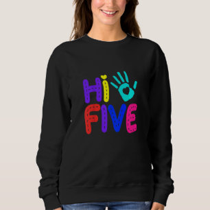 Camiseta Crianças Altas Cinco 5 de Aniversário Garoto De 5 