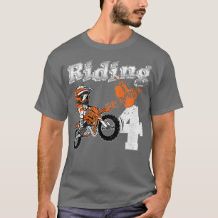 Camiseta Crianças Andando Para Um Cavaleiro De 4 Anos 4º An
