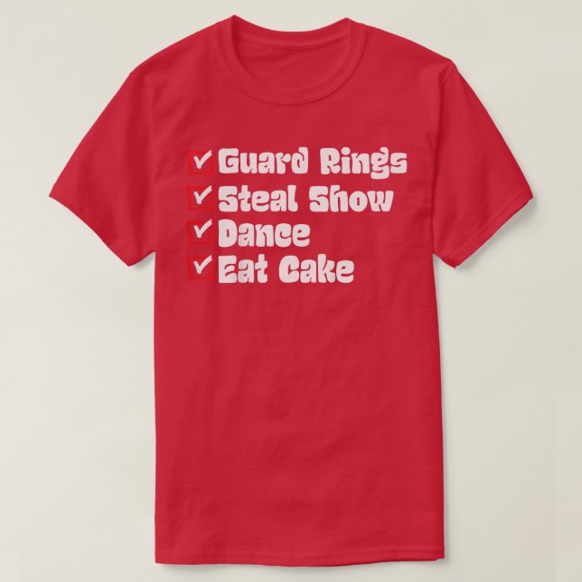 Camiseta Crianças Anéis de Guarda Comem Mangueiras de Bolo  (Frente do Design)