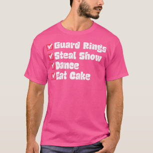 Camiseta Crianças Anéis de Guarda Comem Mangueiras de Bolo