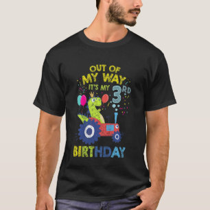 Camiseta Crianças aniversário de 3 anos Garoto de 3 Anos de