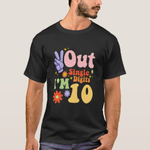 Camiseta Crianças aplaudem Solteiros com 10 anos.
