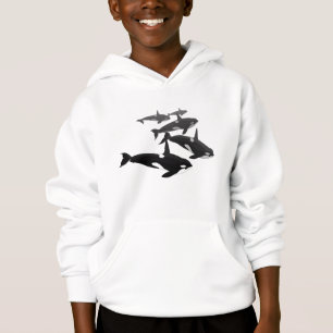 Camiseta Crianças Assassinas Hoodie Orca Art Sweet