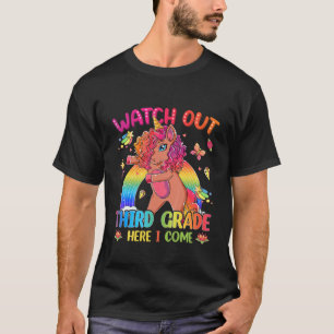 Camiseta Crianças Assistem Unicórnio De Terceiro Grau De Vo