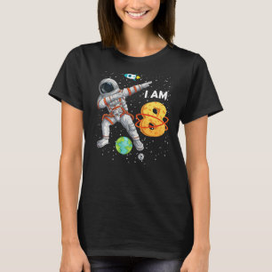 Camiseta Crianças Astronautas Cute Espacial Exterior Dabbin
